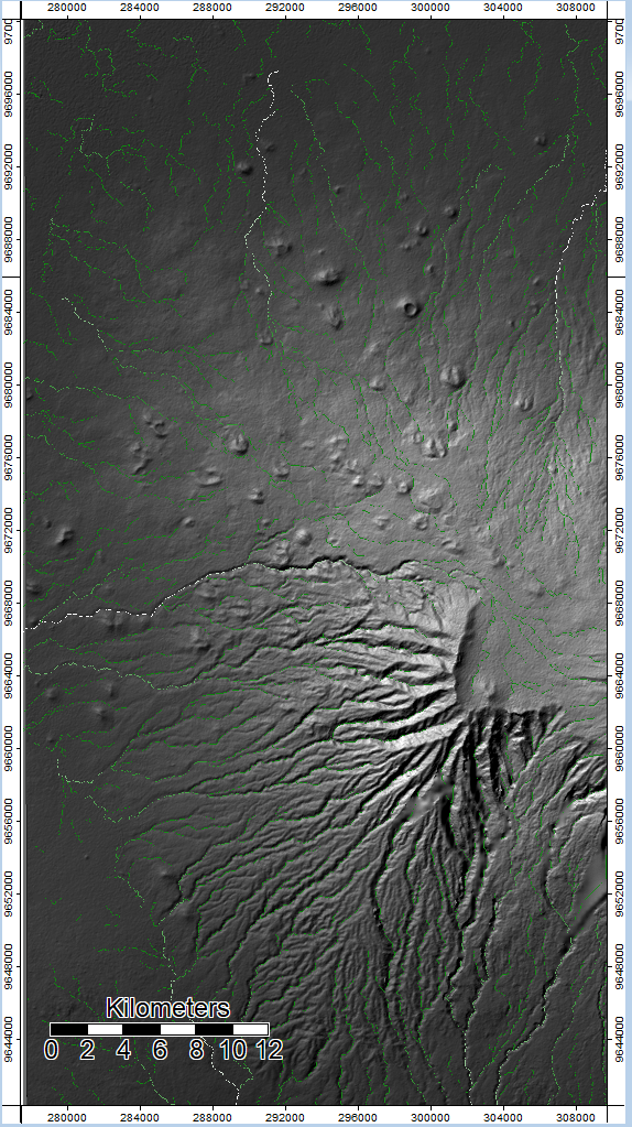 SRTM Channel Network 2D