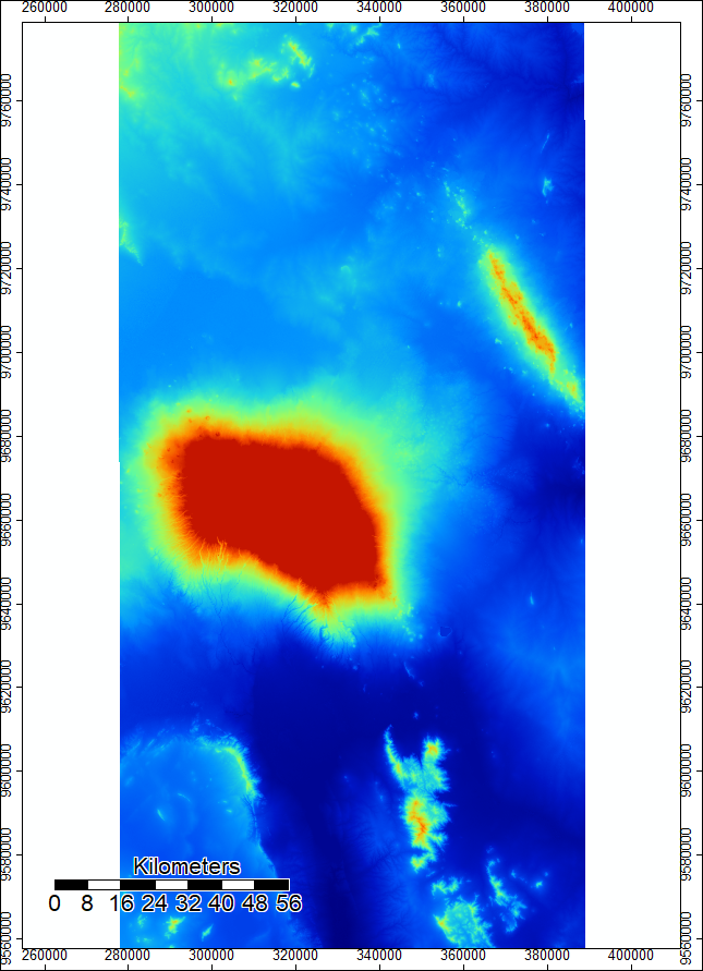 SRTM DEM Visualization