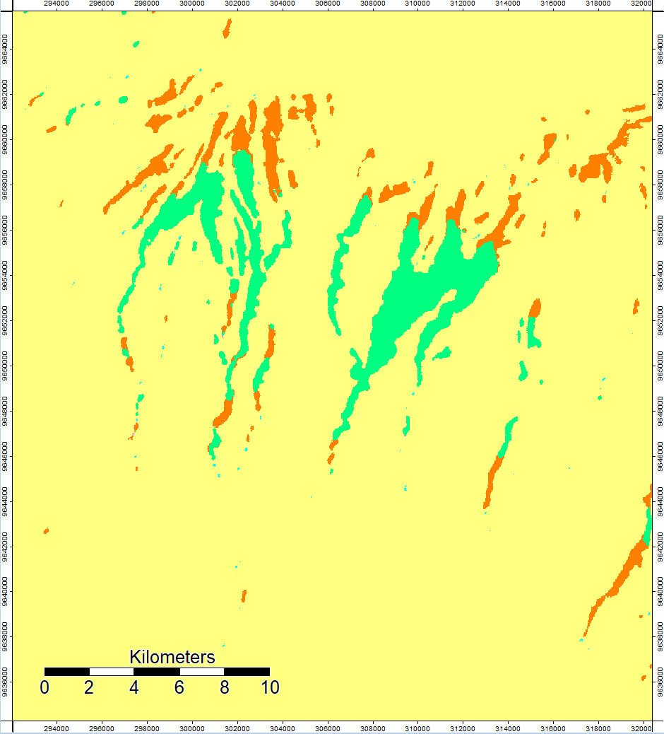 SRTM NUM for Difference in Flow Accumulation